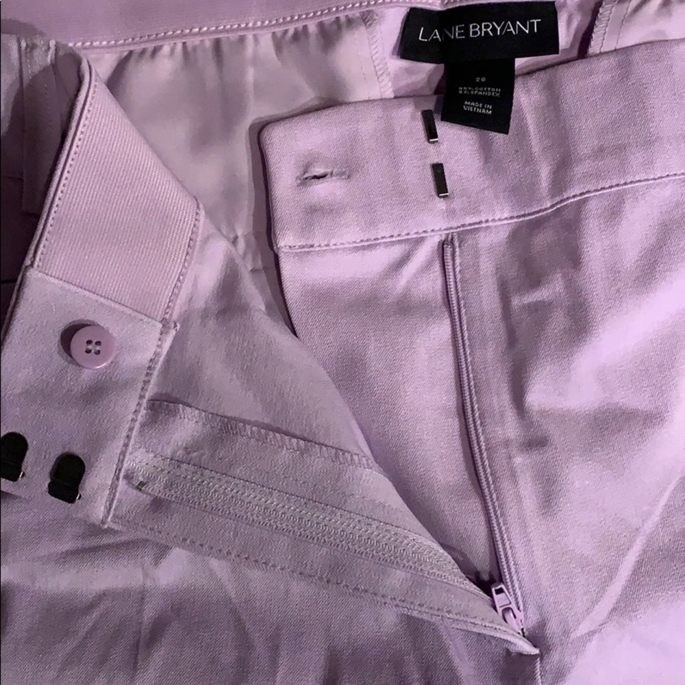 Plus size 28 cropped career pants NWT - Picture 3 of 6